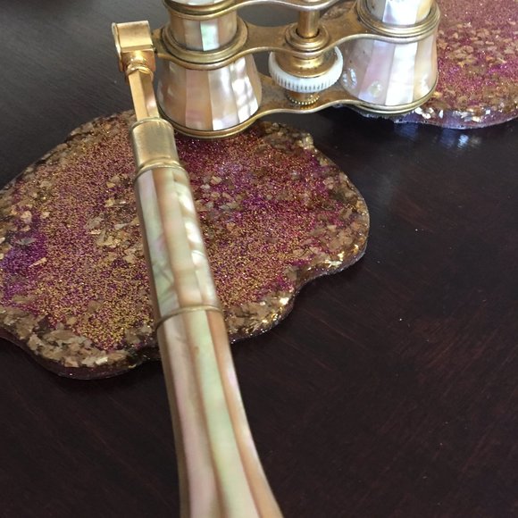 Antique French Lemaire Mother-Of-Pearl Opera Glass - Picture 8 of 9